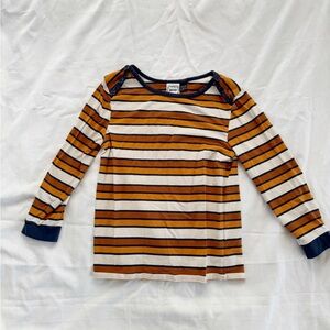 Joanie Retro Striped Breton Top Sz XS